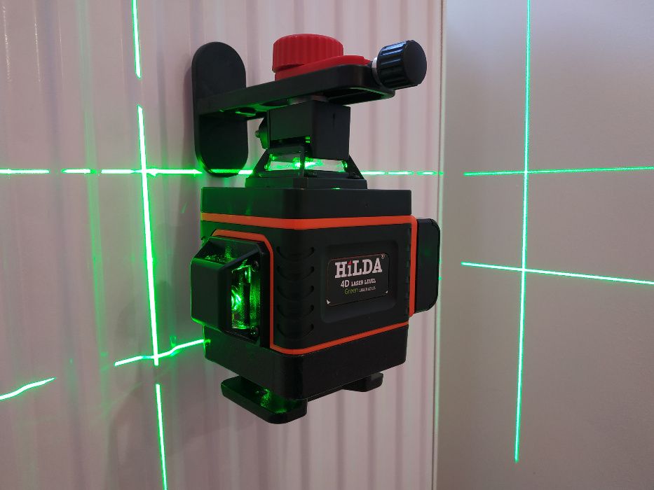 Laser Poziomica 4x360 SAMOPOZIOM / Skosy + PILOT / KALIBRACJA
