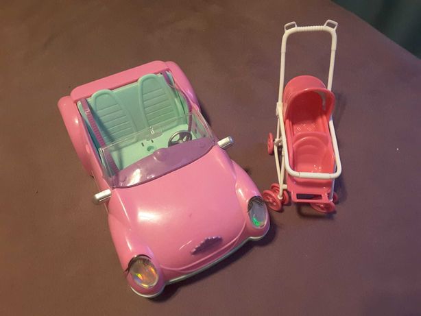 OKAZJA Samochód "Sparkle Girlz" i Wózeczek -Barbie