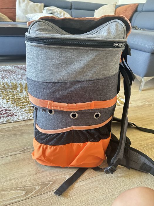 Ibiyaya plecak transporter turysfyczny dla dwoch psow