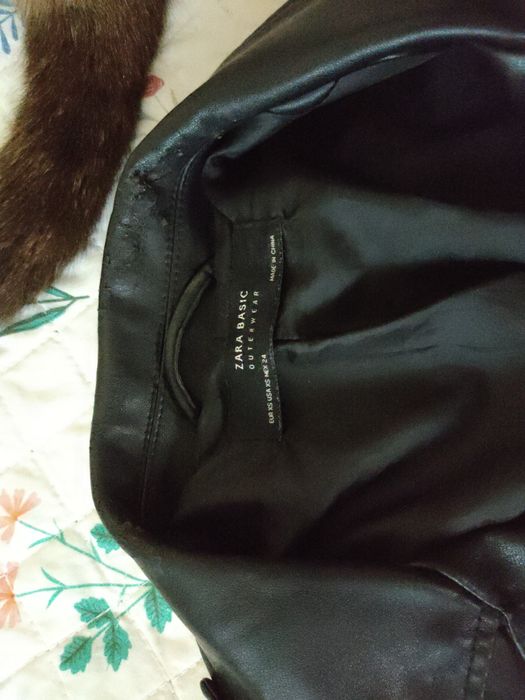 Casaco pele grossa Portes incluídos