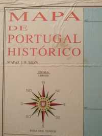 Mapa de Portugal Histórico