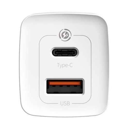 Baseus GaN2 Lite szybka ładowarka  sieć 65W USB Typ C Quick Charge 3.0