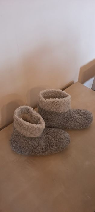 Kapcie bambosze wełna