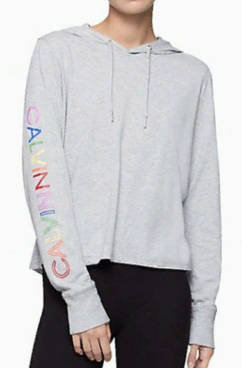 Худі жіноче ск rainbow outline logo drawstring hoodie