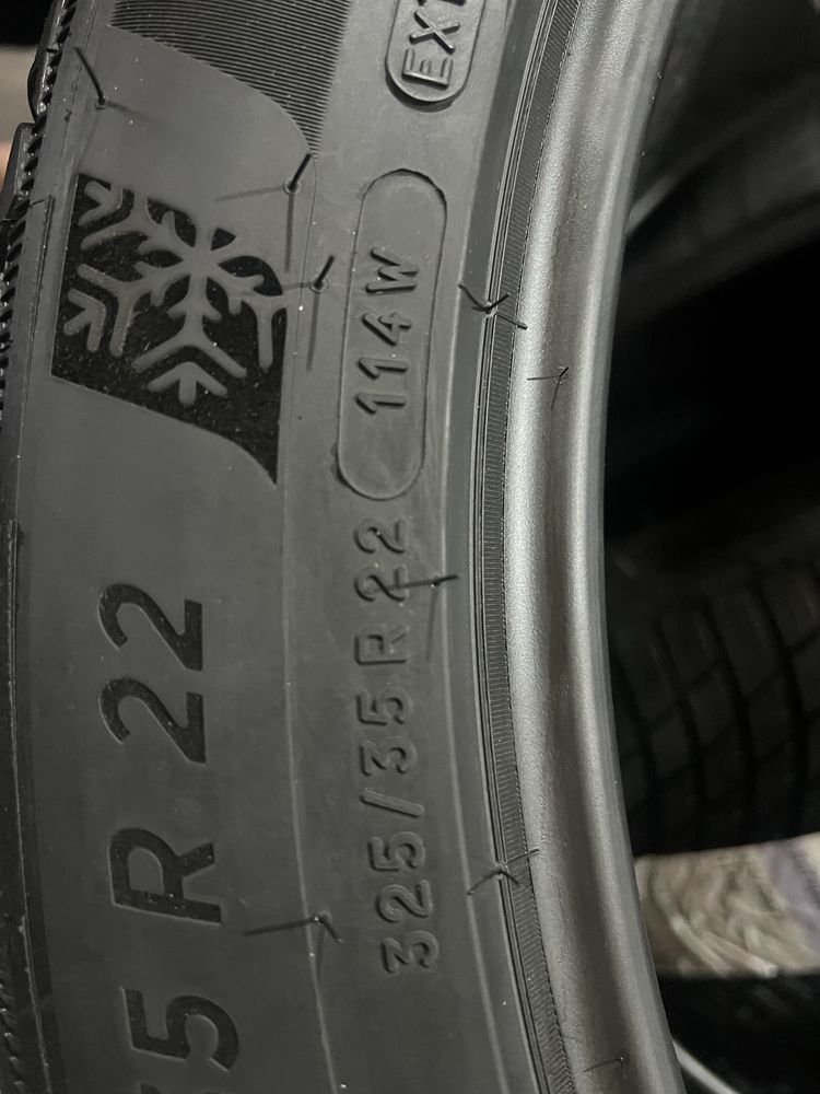 325/35/22+285/40/22 R22 Michelin Pilot Alpin 5 4шт нові зима