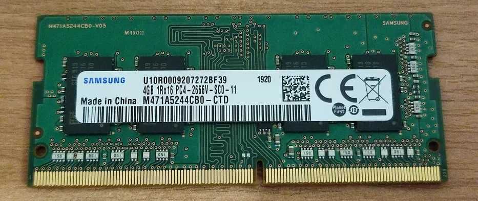 SAMSUNG sodimm DRR4 4gb 2666