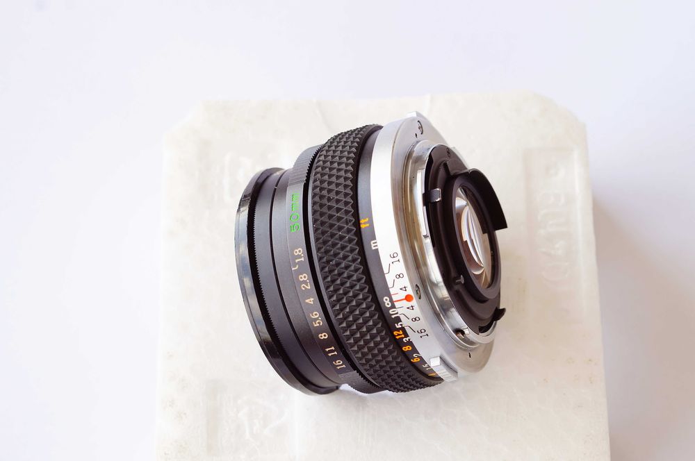 Olympus OM-SYSTEM F.ZUIKO AUTO-S 50 /1.8 sprawny piękny