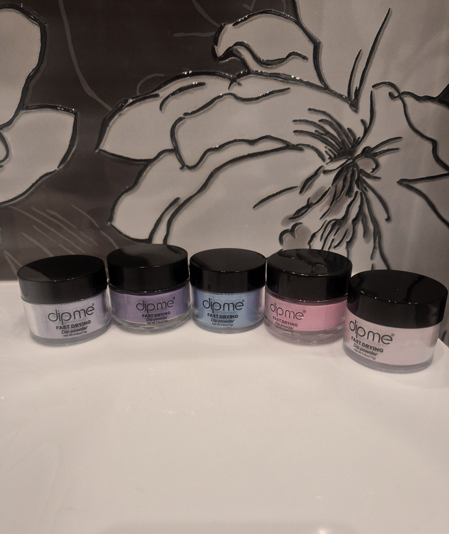 Dip me Zestaw do manicure tytanowego