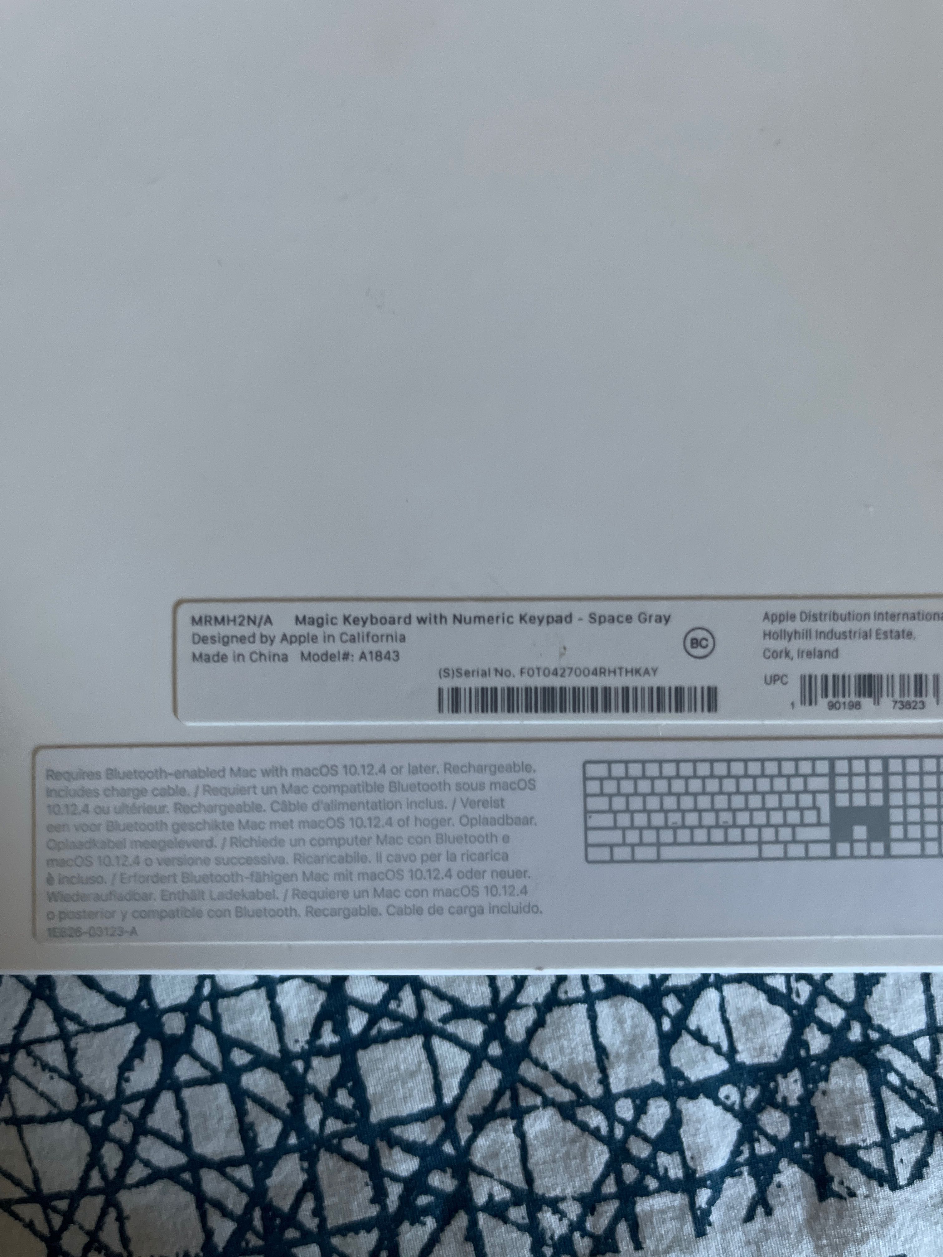 Apple Magic Keyboard space gray