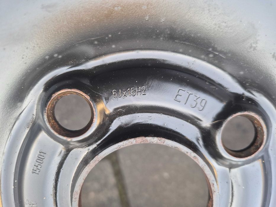 Felgi Stalowe 15” 4x100 6Jx15 ET 39 OPEL Chevrolet OPONY GRATIS! N2971