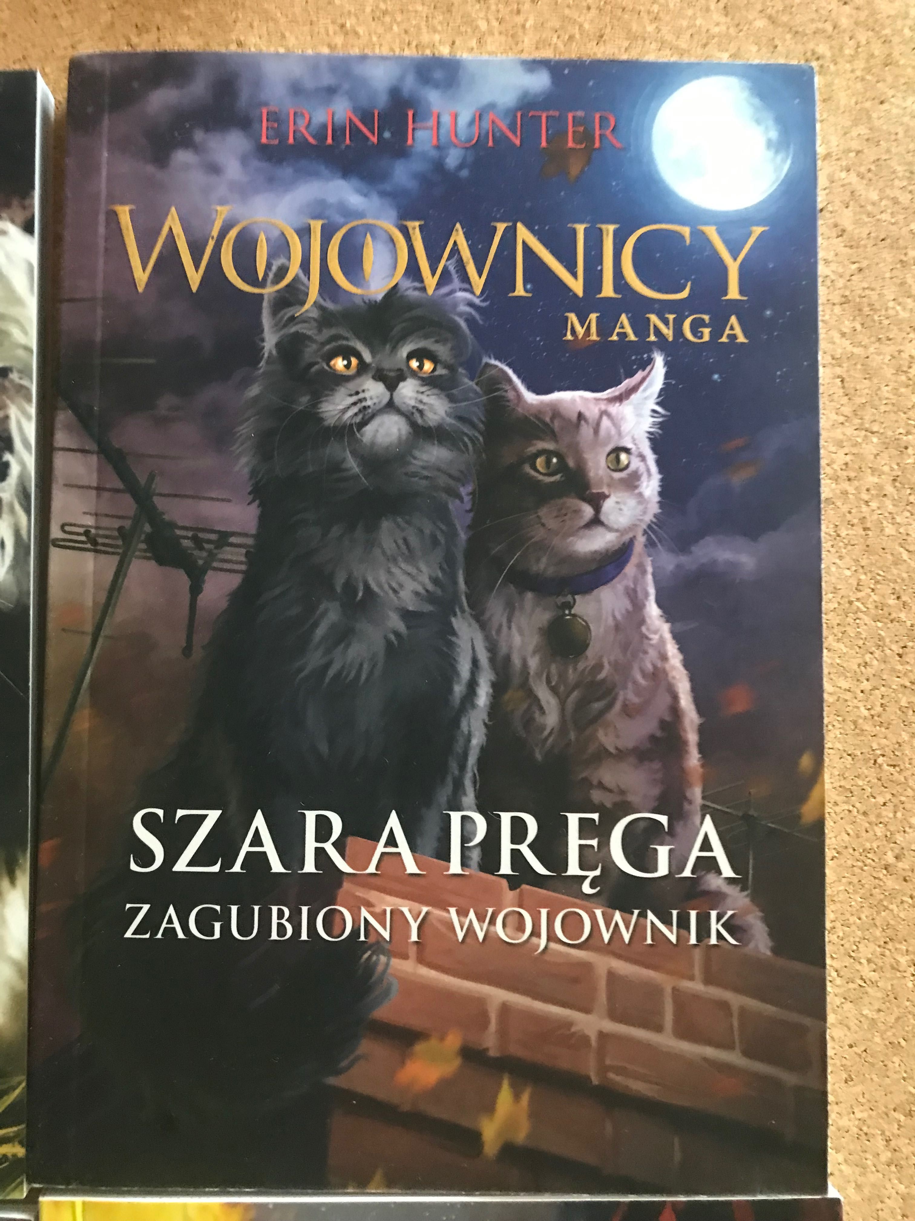 Wojownicy. Szara pręga zagubiony wojownik. Manga