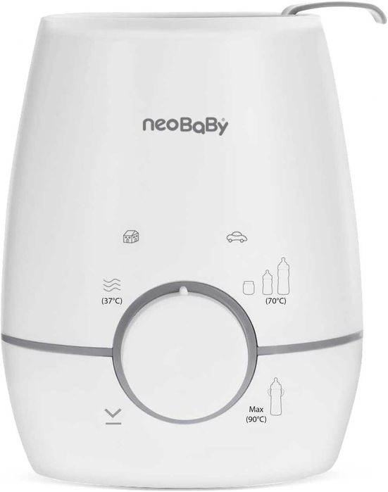 NEOBABY Elektryczny podgrzewacz do butelek w domu i pod zapalniczka