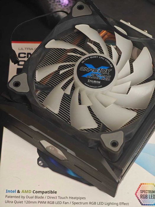 Продам систему повітряного охолодження Zalman CNPS10X Optima 2
