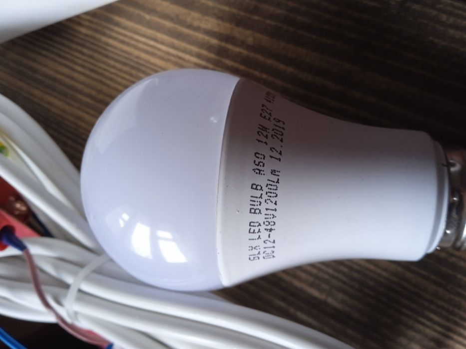 12v LED Лампа . Комплект освітлення від Автомобільного акумулятора...