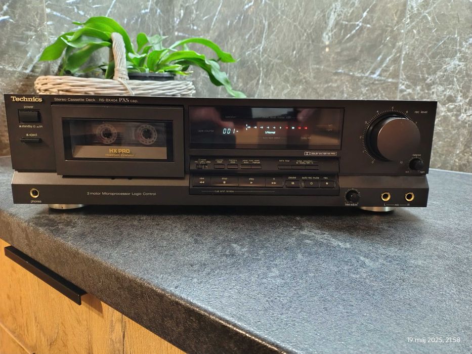 Technics magnetofon RS-BX404 po fachowym przeglądzie super stan