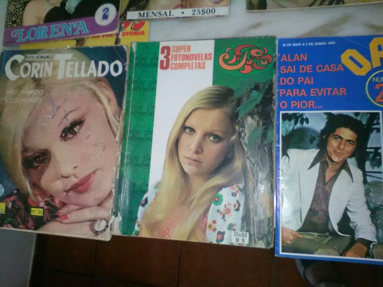 Conjunto de Revistas Antigas Fotonovelas/Outras