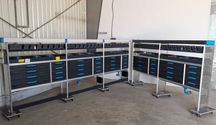 Zabudowa serwisowa warsztatowa CRAFTER SPRINTER TRANSIT MAN TGE IVECO
