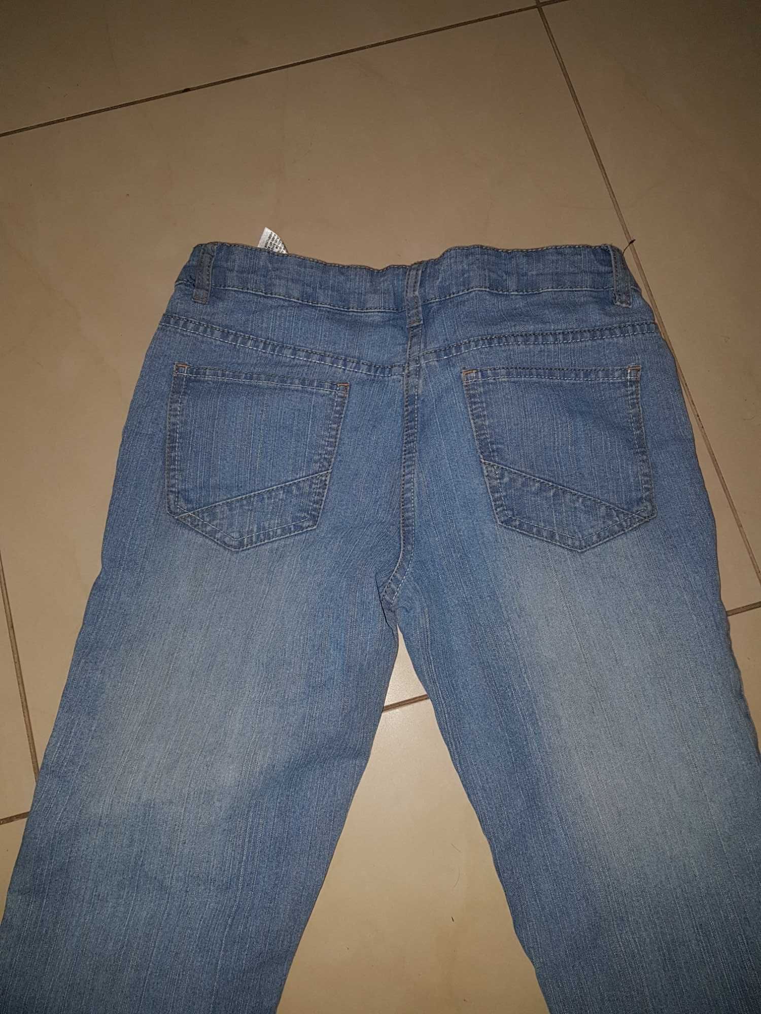 C&A Spodnie jeans niebieskie R 158