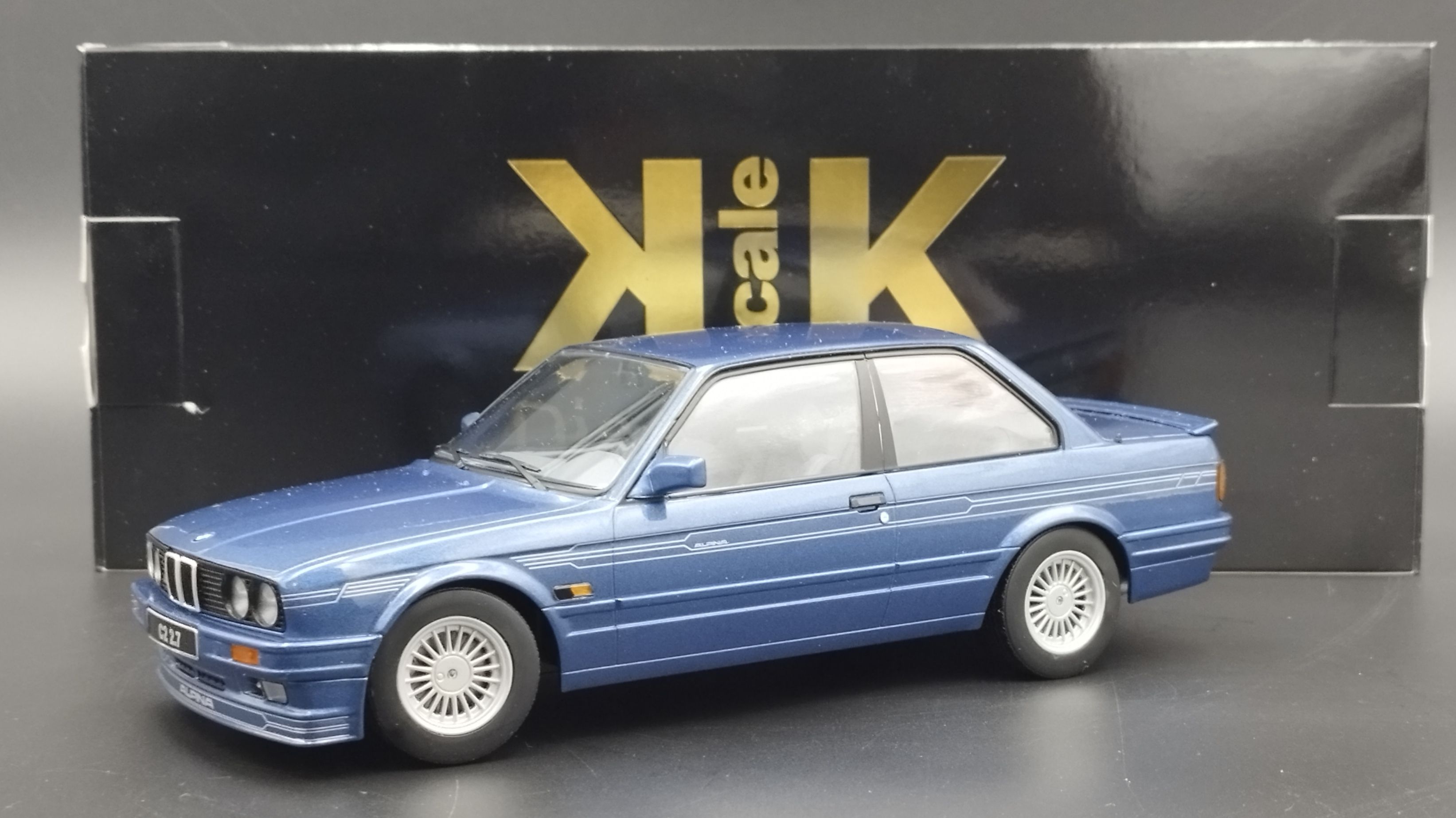 1:18  K&K  Scale 1988 BMW Alpina B6 3.5 E30 model nowy