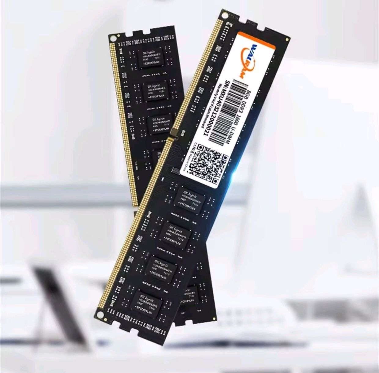 Новые планки оперативной памяти для ПК 8Gb DDR3 1600MHz