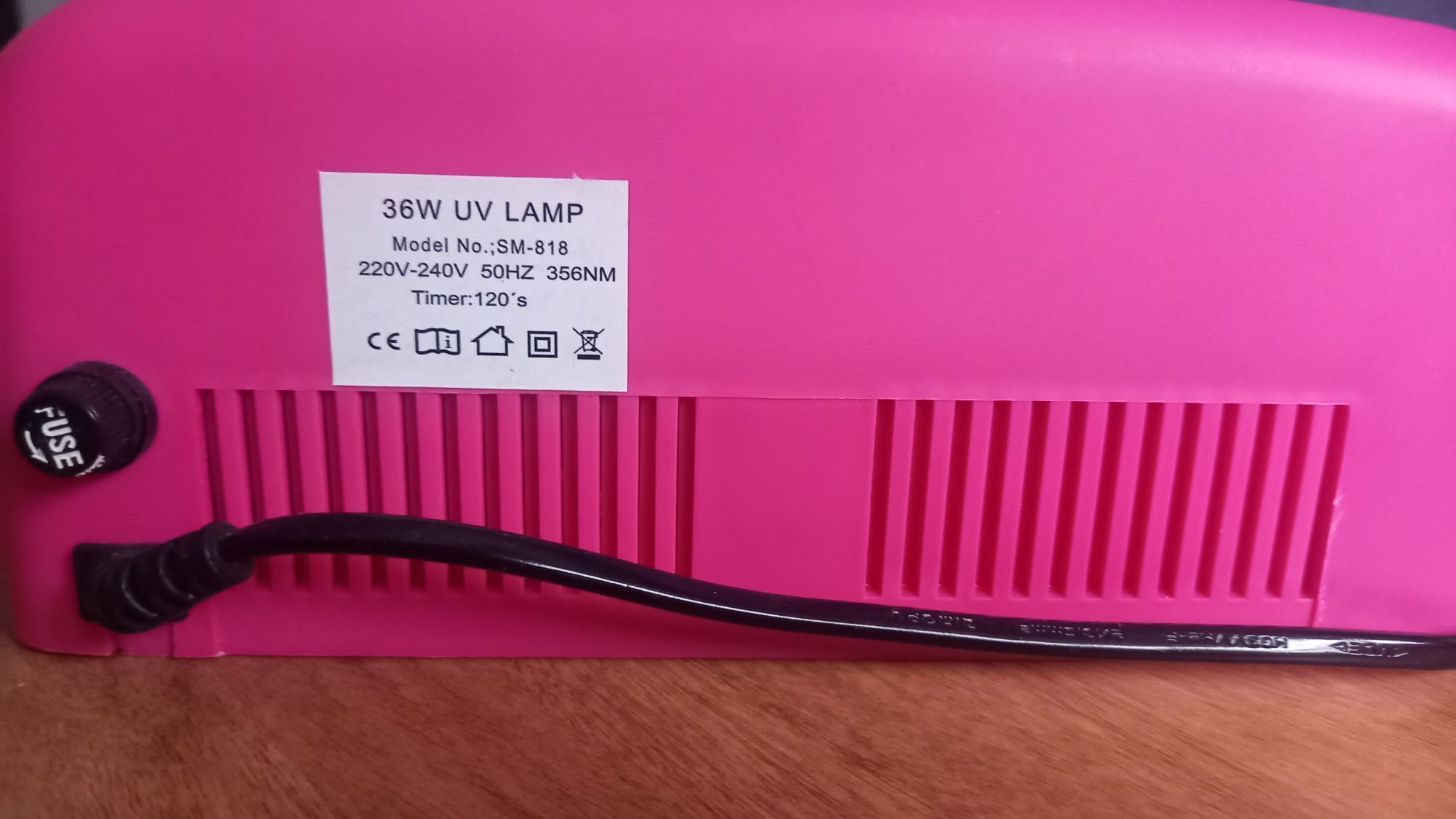 Lampa UV 36W do manicure