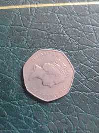 Moneta 50 Pence rok 1997