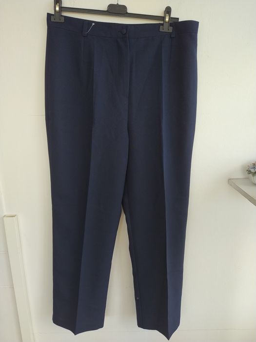 Calças azuis clássicas - Vial Confecções - Tamanho 44 - Novas!