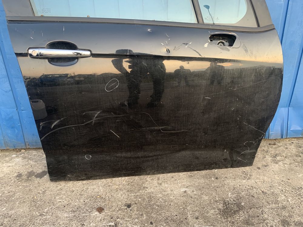 Citroen C3 II 09- drzwi prawe przednie prawy przod czarne