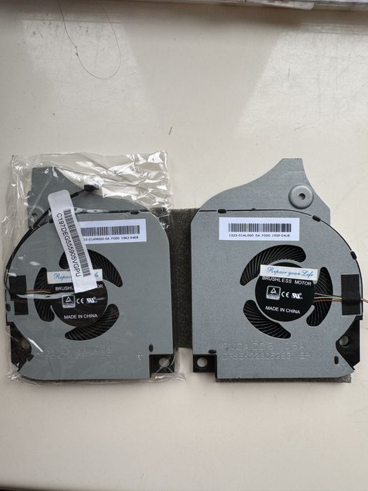 Dell G5 5590 куллеры 2шт 0,5A
