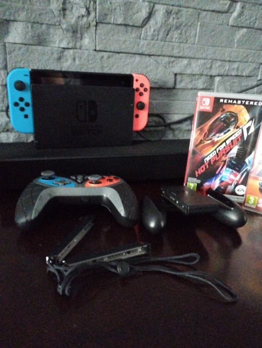 Nintendo switch+zestaw gier