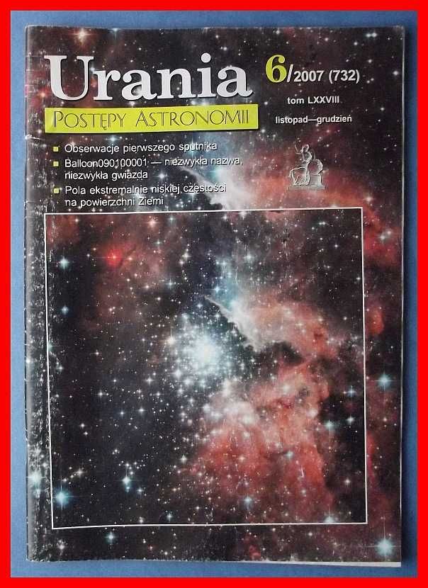Urania - Postępy Astronomii - 6/2007 - sputnik, podkarły