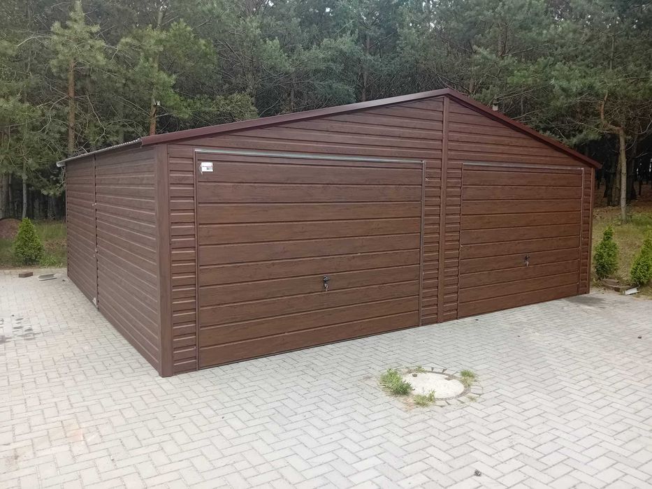 Garaż blaszany 4x5 Garaż blaszak 4x6 Magazyn Producent Garaż 3x5 5x7