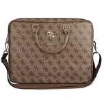 Torba Guess 4G Big Logo na laptopa 16'' - brązowa