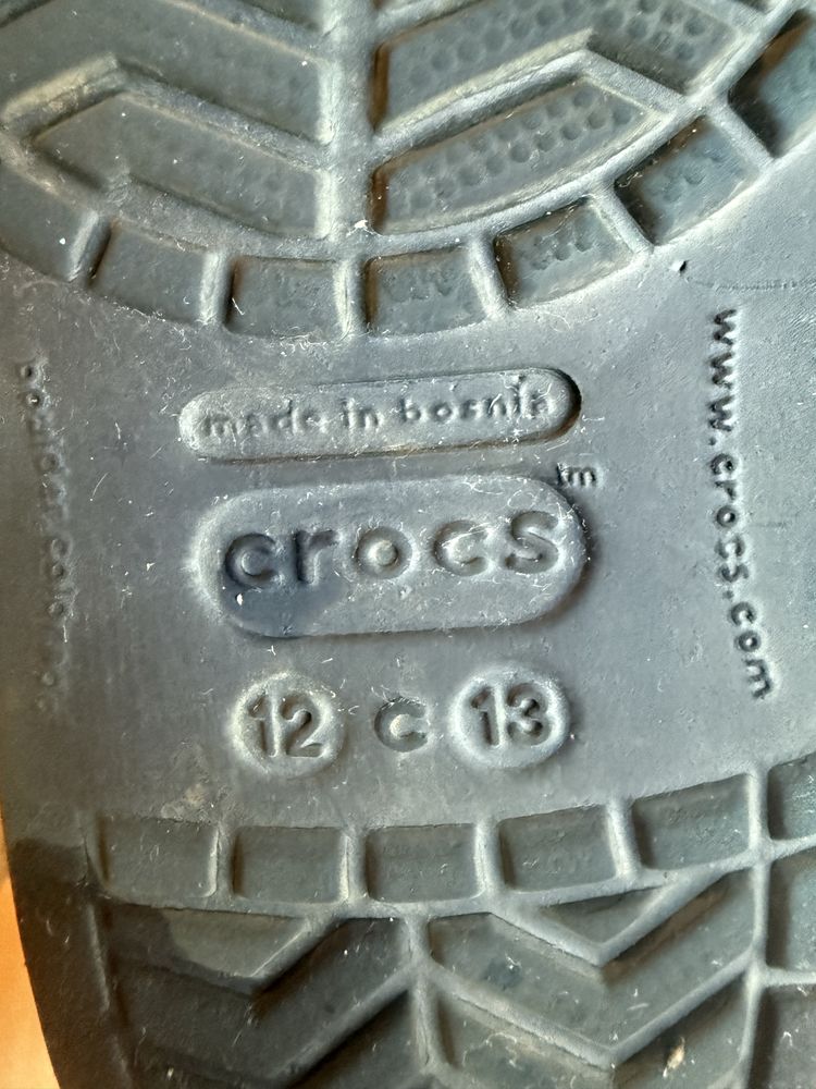Crocs C12 C13 C 12-13 sandały chodaki klapki
