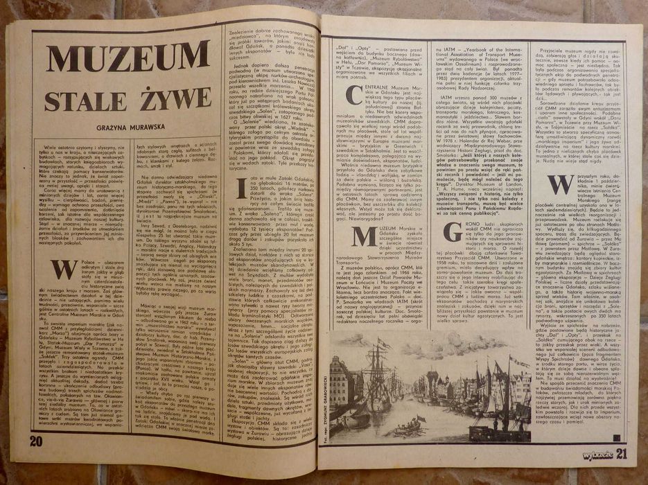 WYBRZEŻE tygodnik nr 27/1984 - plakat - SIMON & GARFUNKEL