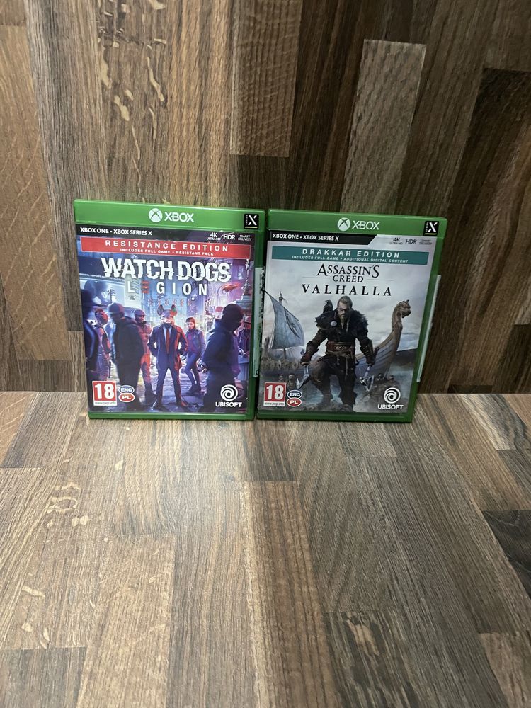 Xbox One Series X Watch Dogs Legion, Assassins Creed Valhalla! Wymiana