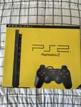 Caixa completa da PS2 slim