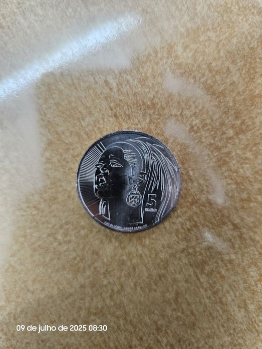 Vendo Moeda 5€ Simone de Oliveira