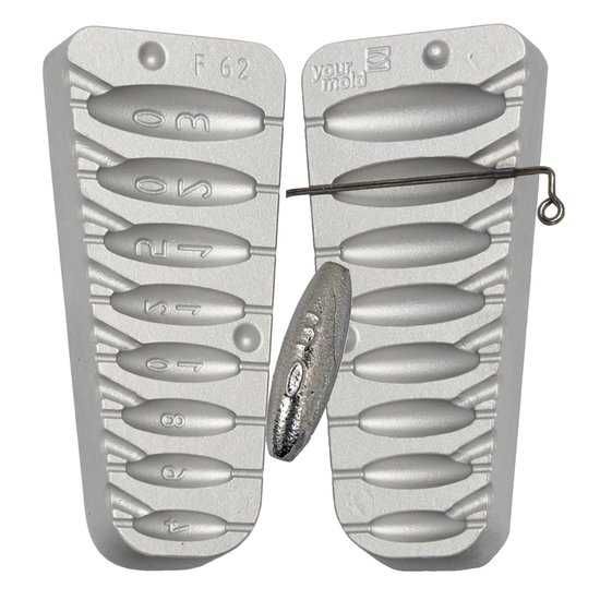 Moldes para chumbadas furadas