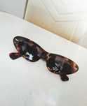 Stylowe włoskie okulary damskie kocie UV panterka Italy cętki brązowe