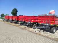 Nowa przyczepa rolnicza dwuosiowa Metal Fach 6t T710/1 8 T710/2