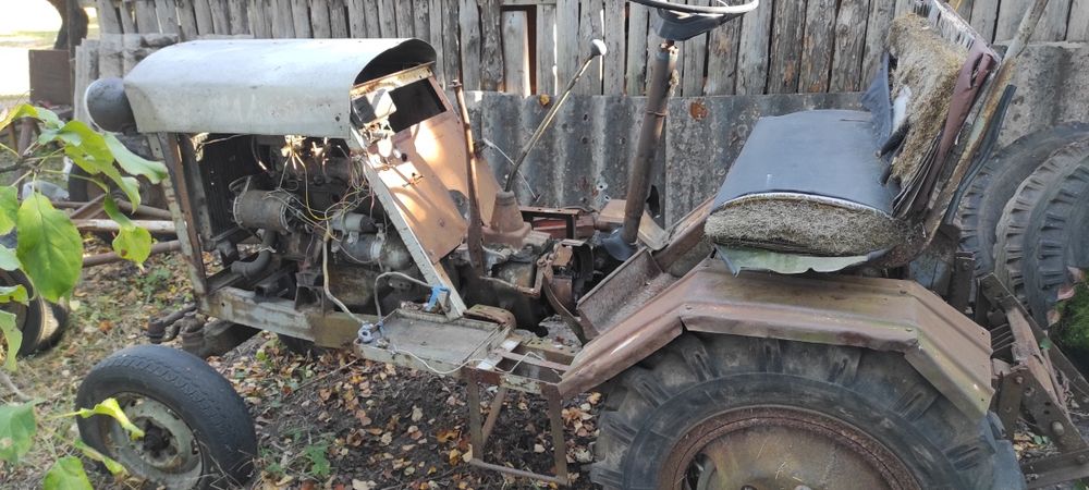 Трактор саморобний