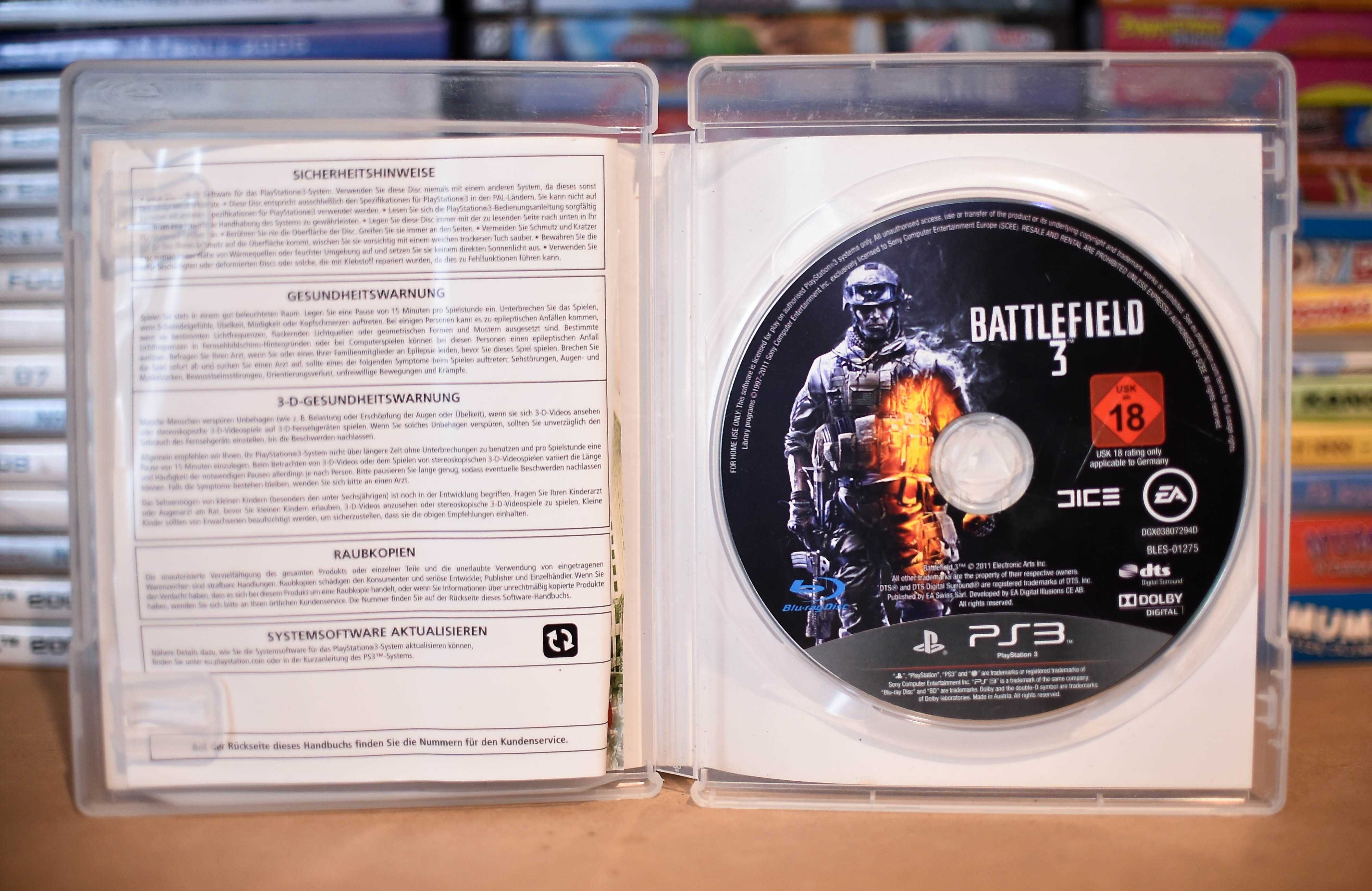 PS3 # Battlefield 3 Premium Edition
