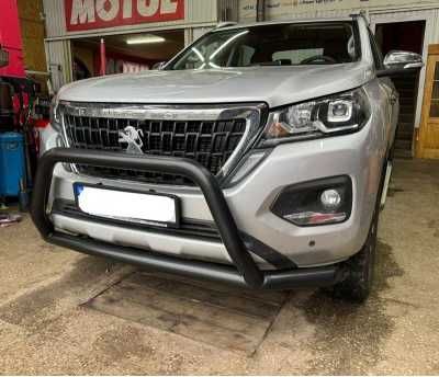Кенгурятник Peugeot Landtrek 2021+ захист переднього бамперу дуги