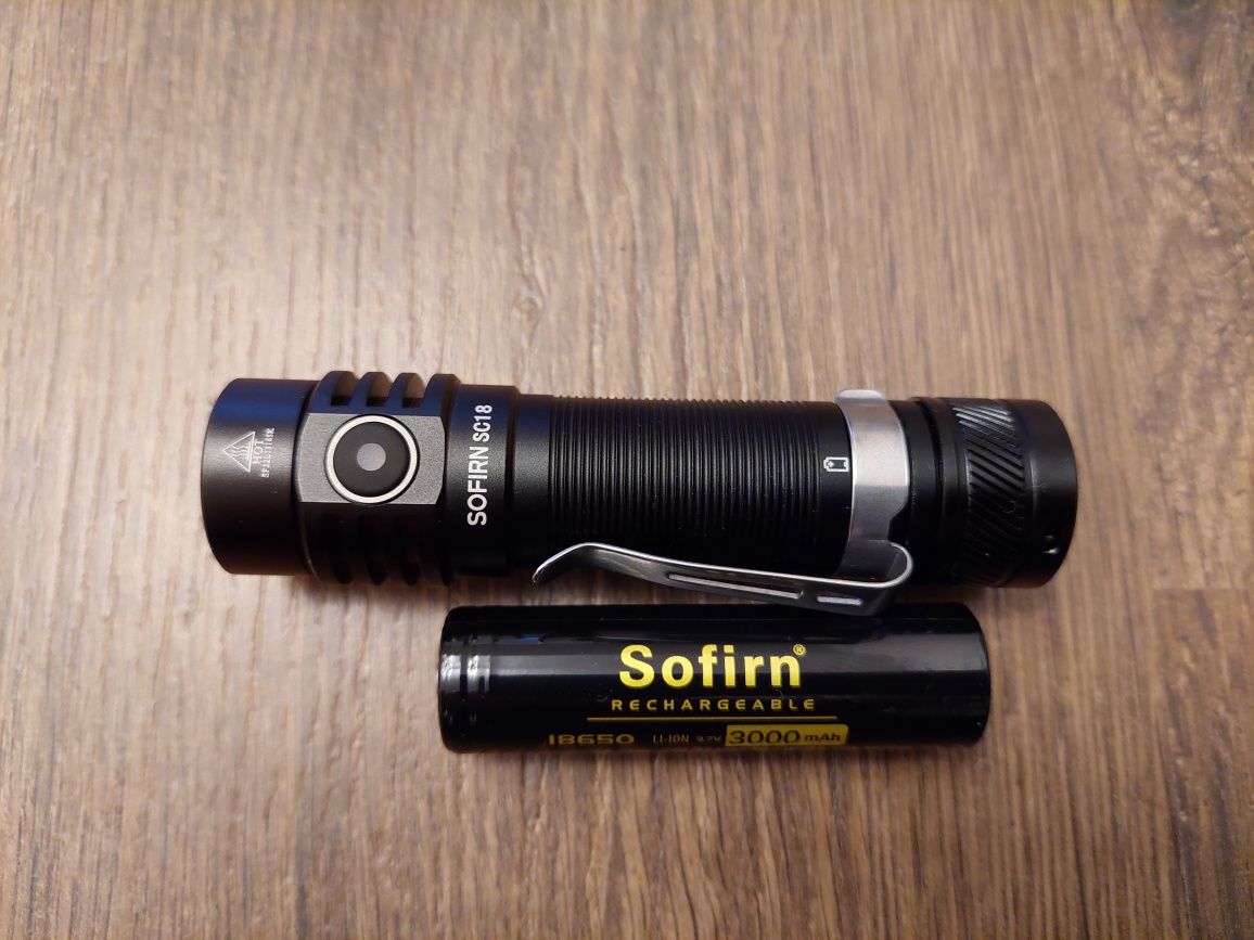 Sofirn SC18 (з акумулятором 18650) Ручний ліхтарик