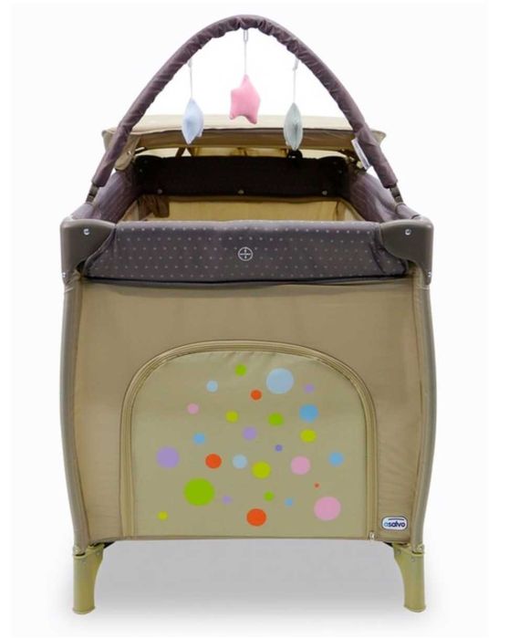 Cama de viagem possibilidade 2 andares de colchão