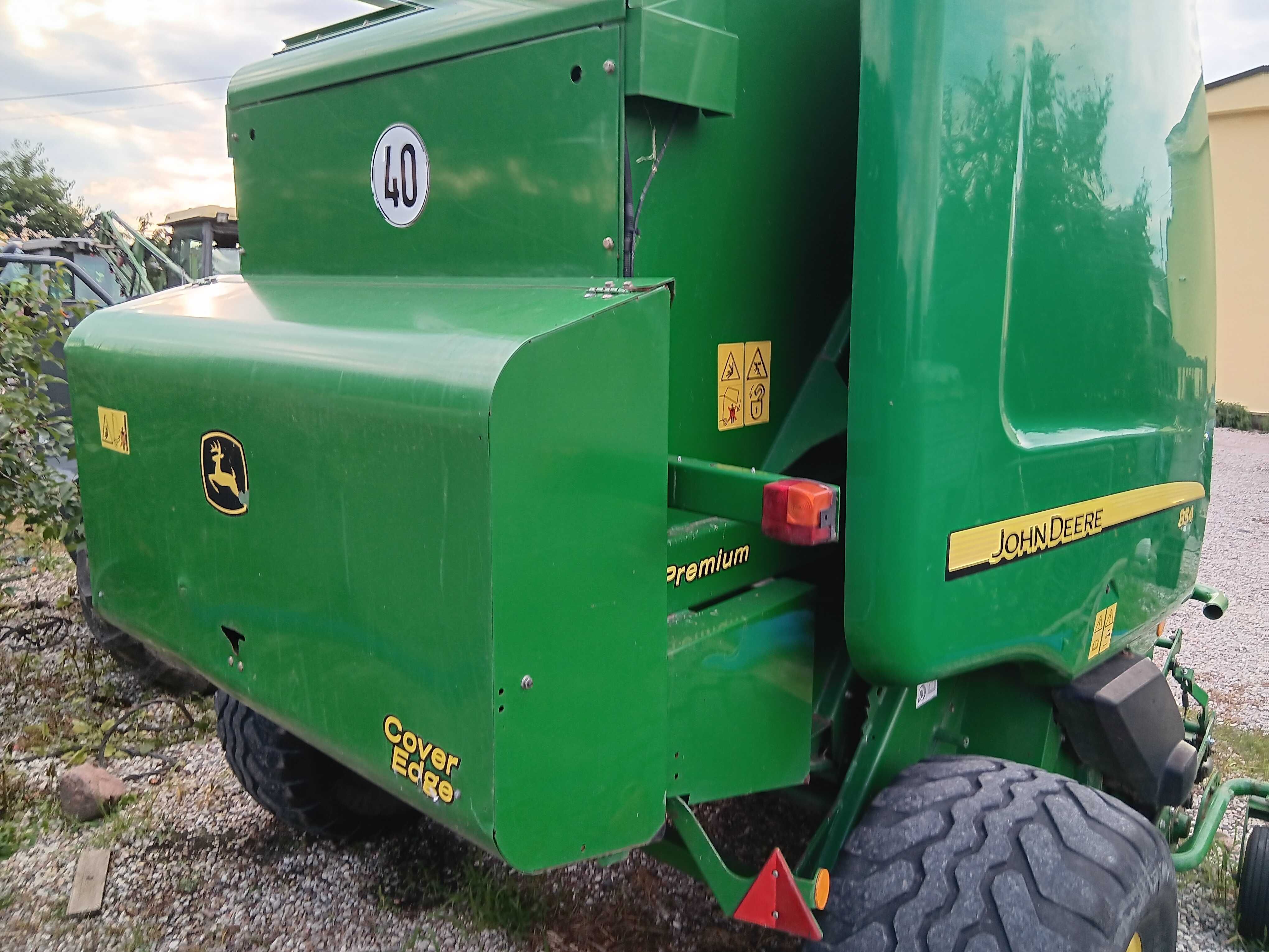 Prasa John Deere 854 siatka rotor
