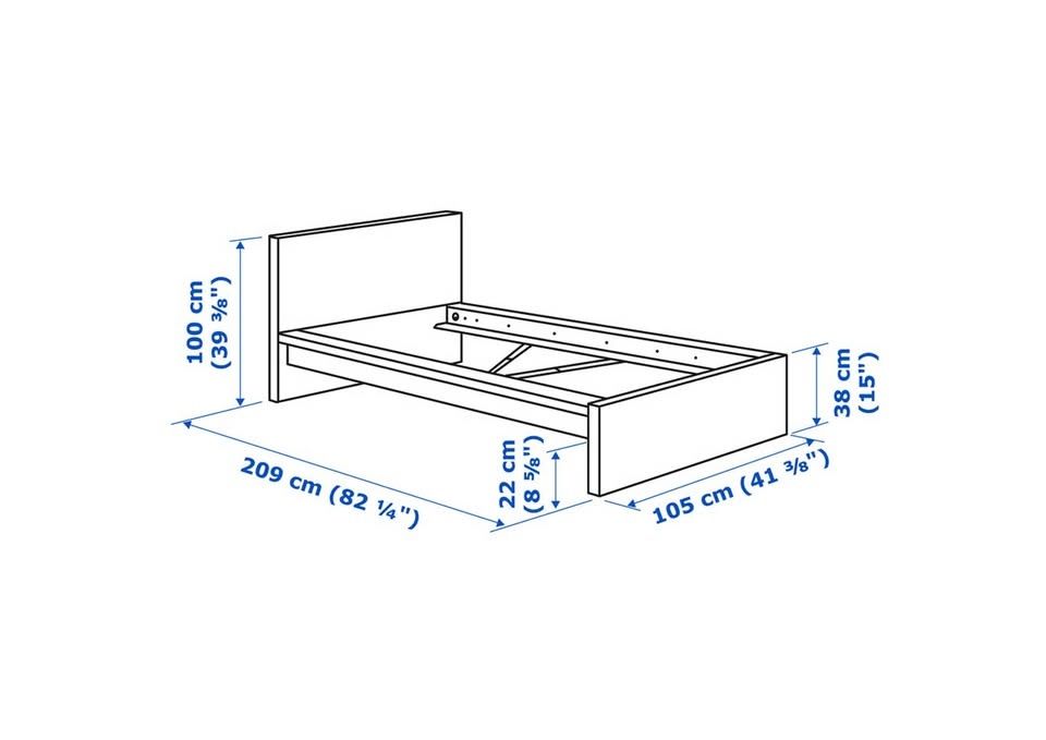 Cama solteiro + colchão