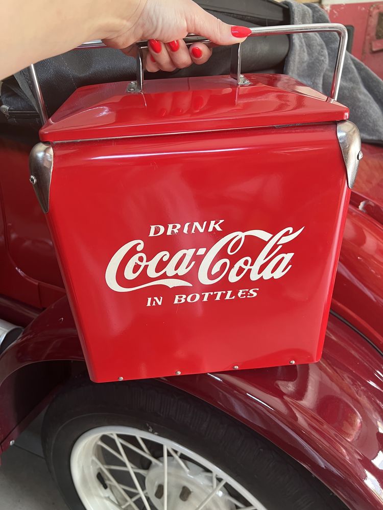 Lodówka turystyczna Coca Cola przenośna cooler Kępno