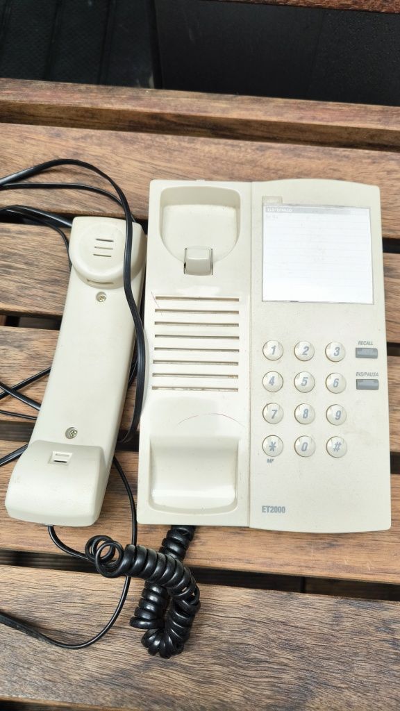 Telefone fixo de casa com cabo RJ11
